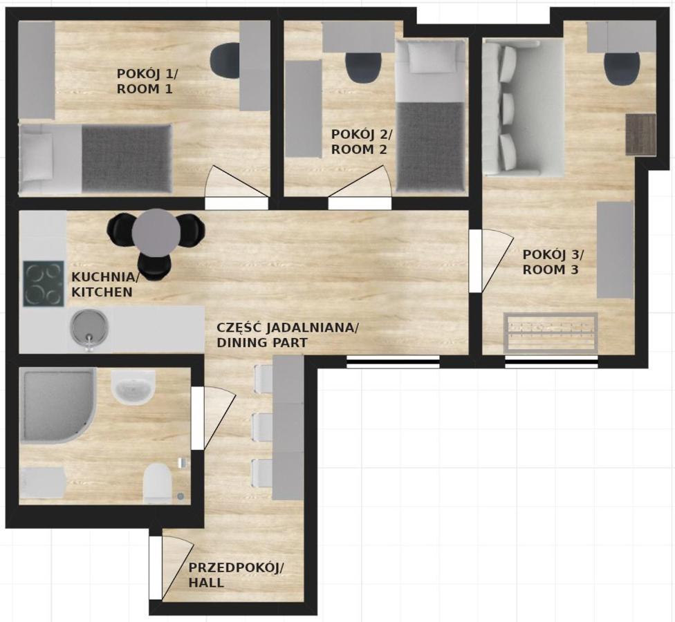 קרקוב Urban Nest Apartments Bon 5 מראה חיצוני תמונה